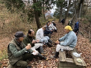 「多可町中区奥中活動地」でのささやかなノンアルコールビールでの乾杯