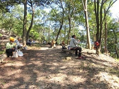 昼食風景