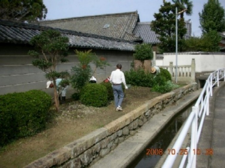 第7回斑鳩寺清掃活動:毎月第4土曜日9:00～10:00