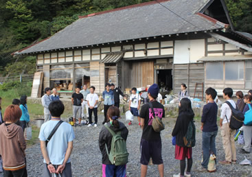 震災復興支援古民家再生バスツアー(石巻市尾ノ崎地区)