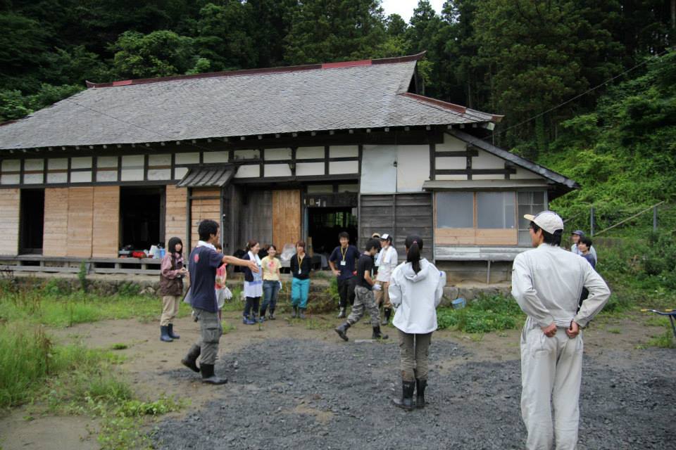 震災復興支援　古民家再生バスツアー