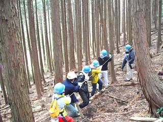 風の谷　森林の楽校2015春