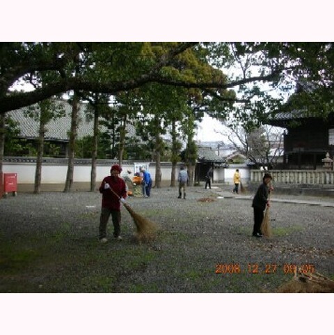 第11回斑鳩寺清掃活動