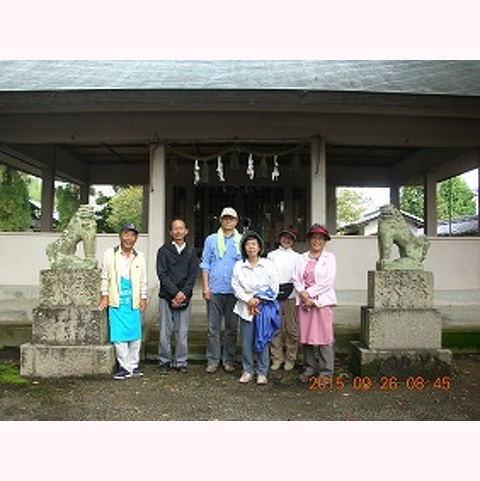 第100回斑鳩寺清掃活動